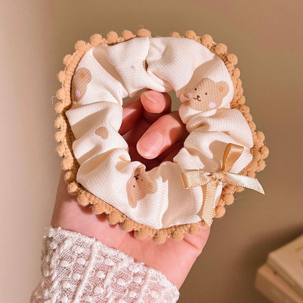 Сладкая вишня бант резинка для волос - Высокоэластичная резинка для волос для хвостика