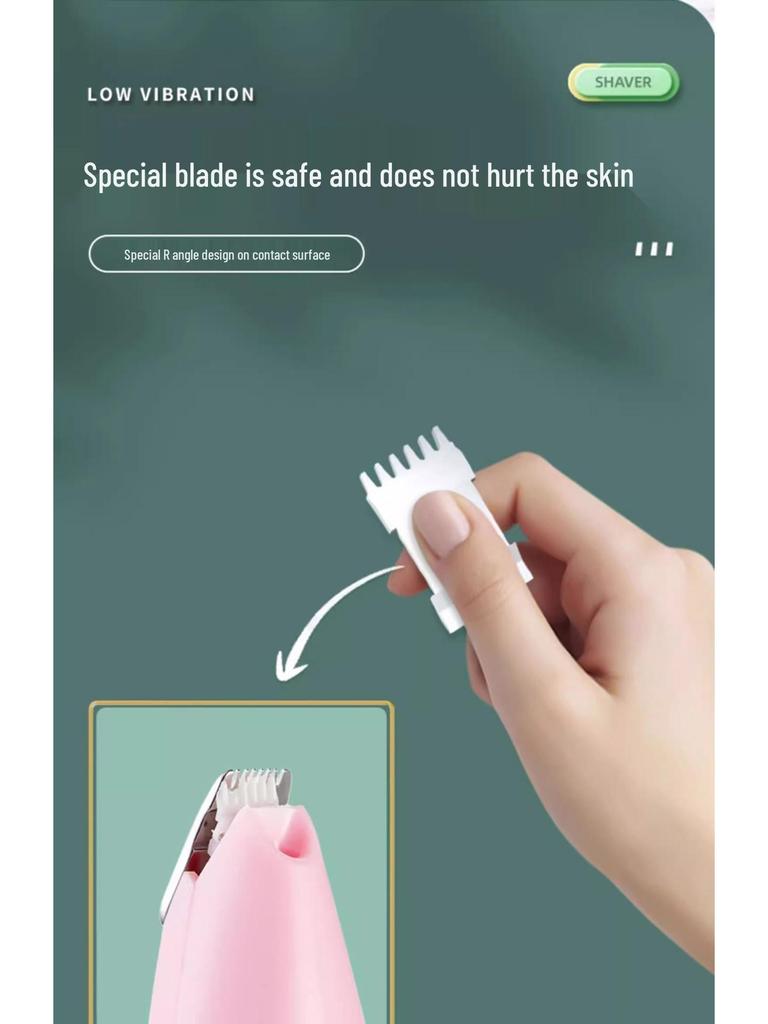 Электрическая машинка для стрижки шерсти домашних животных с подсветкой для кошек и собак