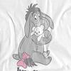 Winnie the Pooh Unisex Adult Hug Life Eeyore Valentine`s Day T-Shirt