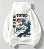 Детская повседневная толстовка с капюшоном и ретро-мультяшным принтом, корейская версия, теплая и удобная, топ для мальчиков и девочек
