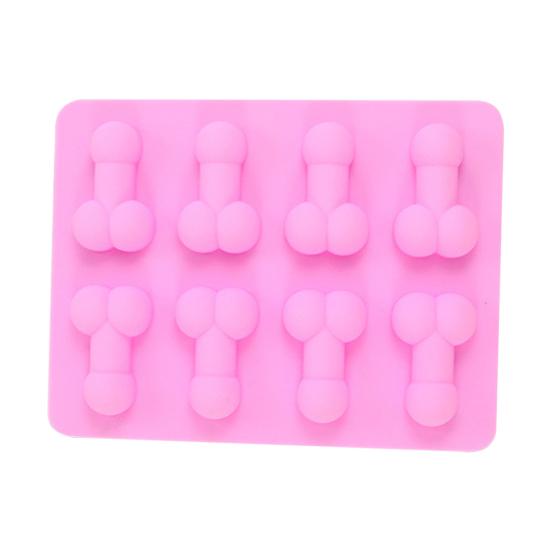 Многоцелевая пищевая отличная гибкая форма для кубиков льда в форме пениса, форма для выпечки
