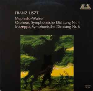 LP Record FRANZ LISZT Mephistowalzer Orpheus Mazeppa 89505 HELIODOR 1965 Germany Classical Used