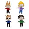New Anime Eddsworld Plush Cartoon Doll Indoor Home Decoration Soft Stuffed Toy Christmas Gift For Kids