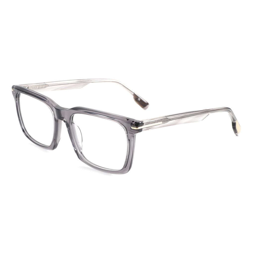 ZENOTTIC Gentlemen S Size Rectangular Acetate Optical Prescription Eyeglasses Progressive Myopia Blue Light Blocking Glasses