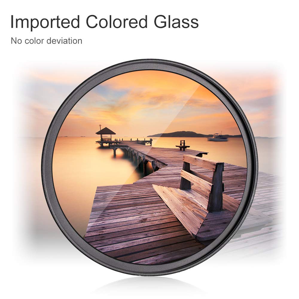 Concept ND1000 Filter CPL Filter Set of 2 Coating Optical Glass Direct K&F 40.5mm + 18-layer Ultra-thin [Manufacturer's Store]