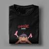Трендовая футболка из чистого хлопка с принтом Gorillaz для мужчин, летняя, забавная, с круглым вырезом, в стиле хип-хоп, оверсайз, одежда