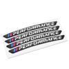 4Pcs Aluminum Car Wheel Rims Stickers Badge Auto Decoration For Bmw Performance E46 E90 E60 F10 F30 E39 E36 F20 E87 G30 E92 E91