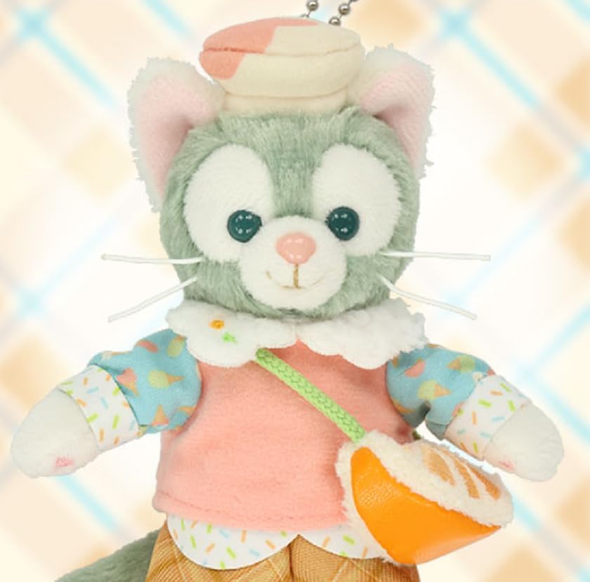Gelatoni Plush Badge Duffy Friends Wonderful Kitchen Plush Badge Tokyo DisneySea Exclusive &