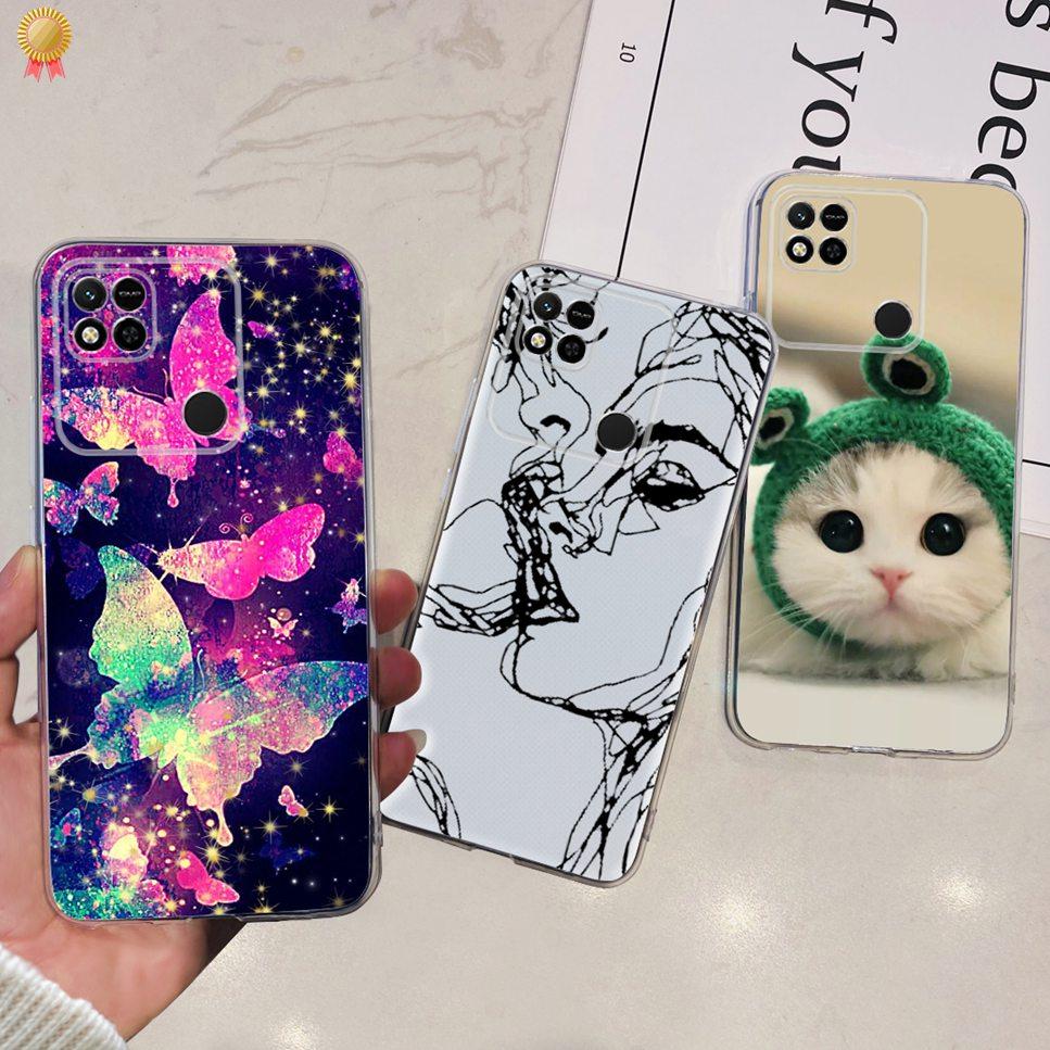 НОВЫЙ Дизайн Чехла Xiaomi Redmi 10A Чехол Мультяшный Бампер Задняя Крышка Ударопрочный Мягкий ТПУ Для Xiomi Redmi 10 10C A10 C10 Redmi10 A Сумка