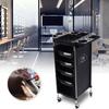 6 Layers Multi Functional Hair Salon Tool Storage Cart Trolley with Universal Wheels