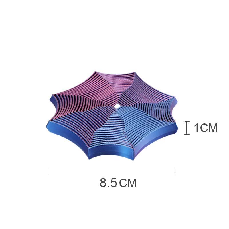 Octagonal Fidget Fidget Octagonal Toy 3D Printing Geometric Illusion Antistress Fidget Toys For Stress Sensory Party Games