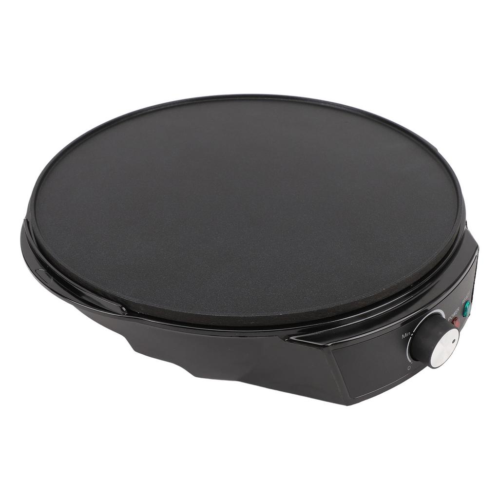 11.8in 900W Electric Griddle Crepe Maker Machine with Adjustable Temperature Control for Blintzes