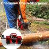 Деревообрабатывающие точильные станки для цепных пил с 3 шлифовальными стержнями Ручная заточка цепей цепных пил Цепные пилы и электрические пилы Ручной инструмент