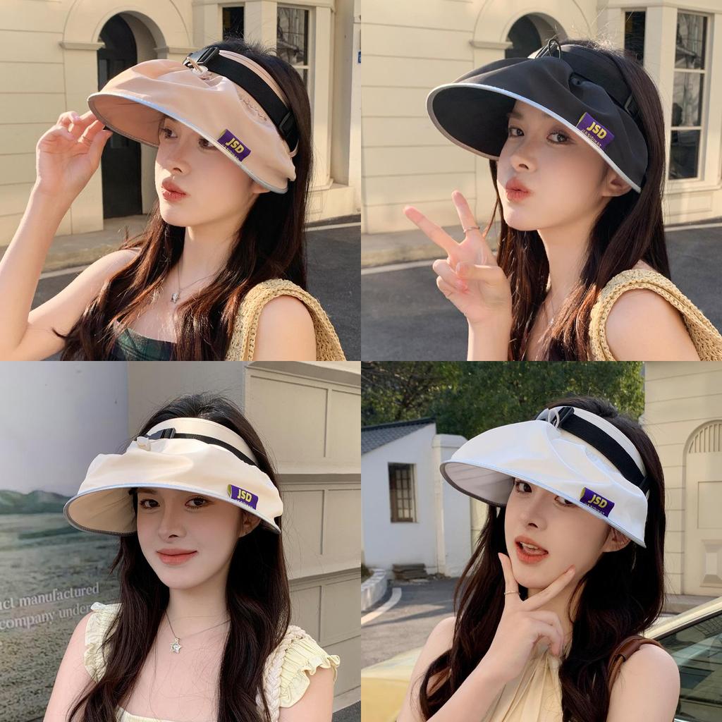 Sun Hat With Large Brim For Summer Uv Protection Breathable Polyester For Women And Girls