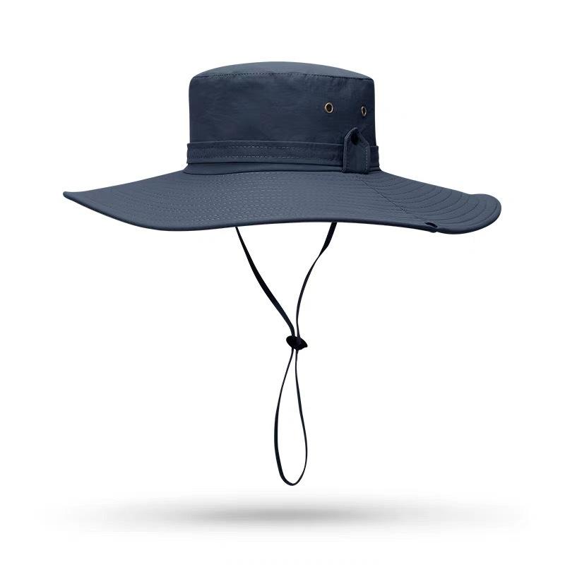 Summer Sun Hat Fishing Cap Men Outdoor Hiking Fisherman Hat with Neck Flap Sun Protection