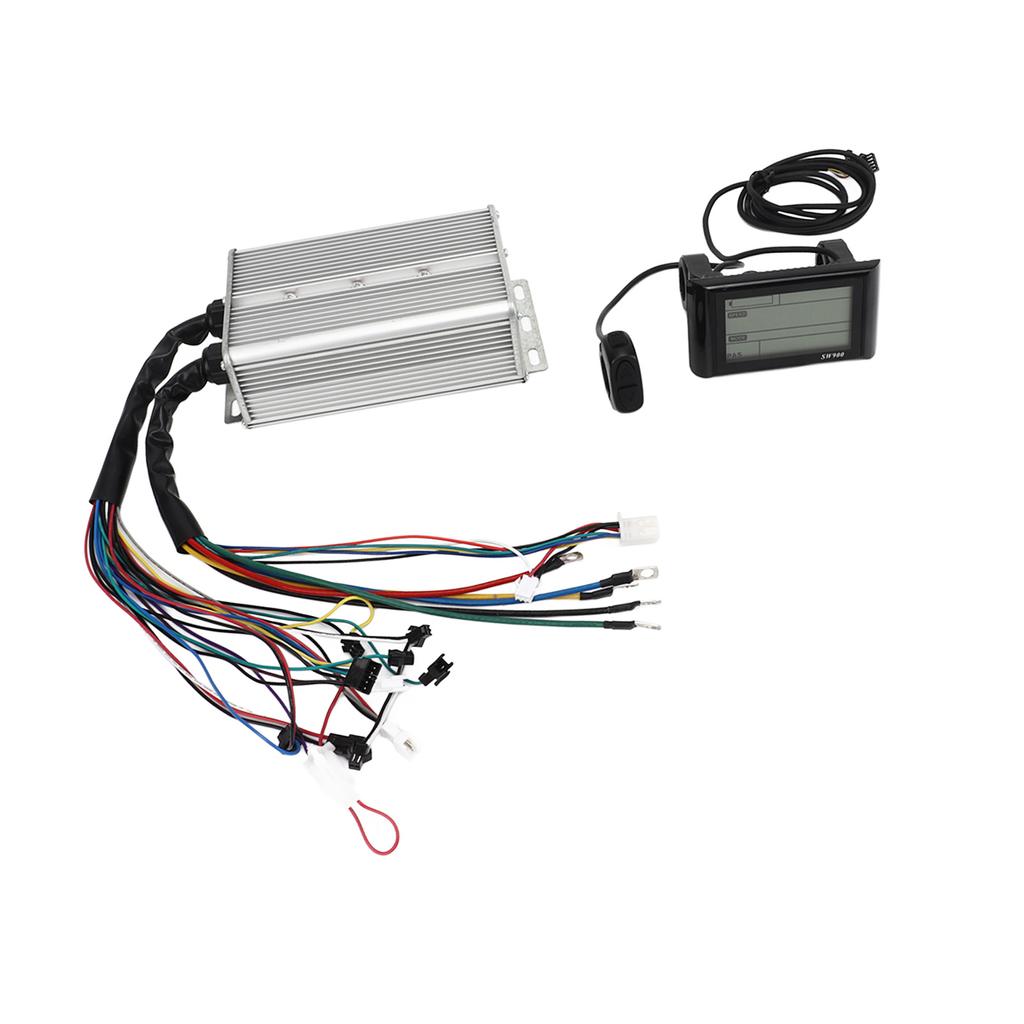 Контроллер 48 В 60 В 1500 Вт с ЖК-дисплеем, профессиональный комплект контроллера бесщеточного двигателя для электровелосипеда