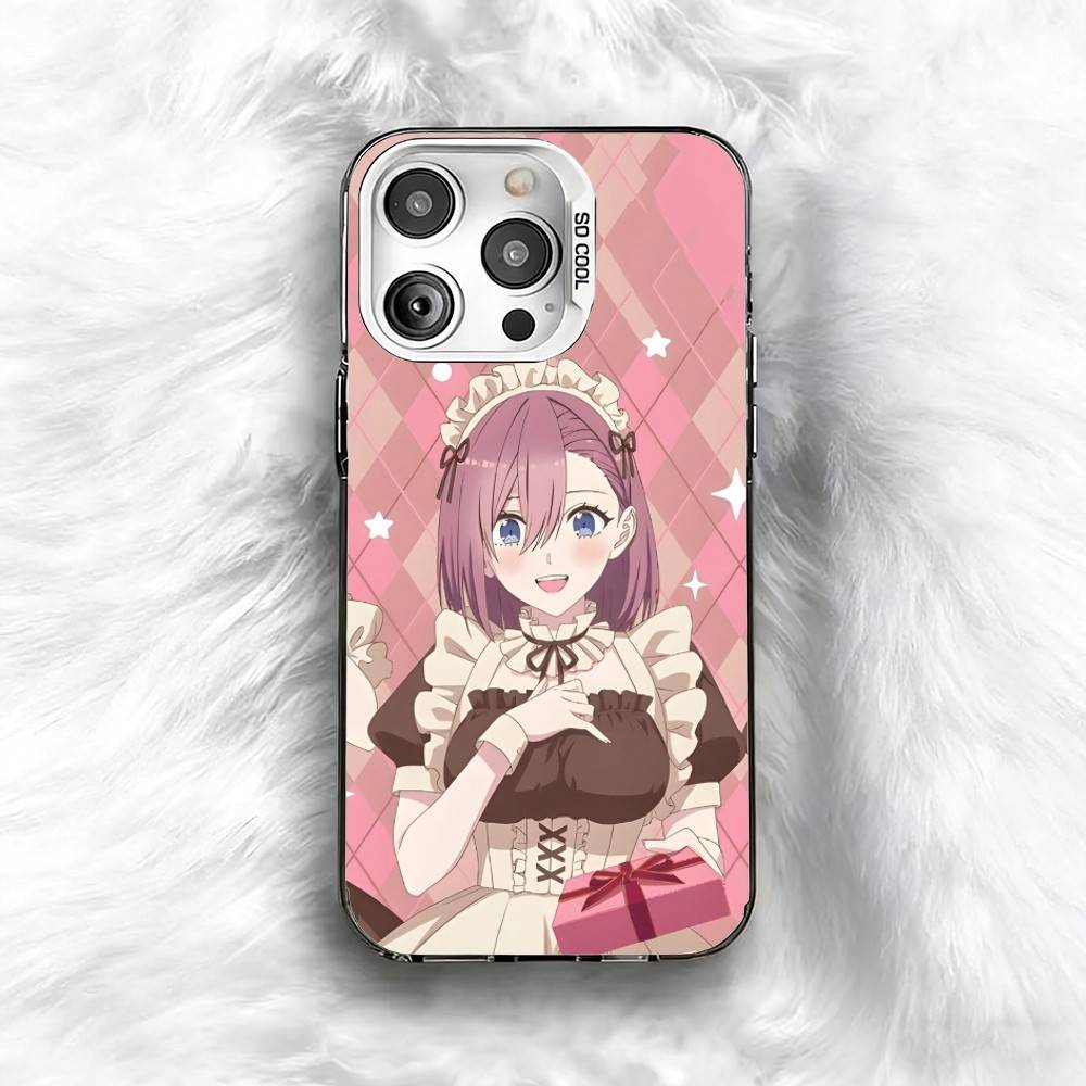 2.5 Dimensional seduction Amano Ririsa  Phone Case For iPhone 16 17 15 14 12 13 Pro Max Black Color Shockproof Cover