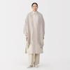 MUJI Plump Wool Large Stole (Thin) Unisex Adult DDC10A5A Light Beige 60 x 200cm