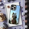 Забавный Арт Лошадь Животное Чехол для Телефона Для iPhone 13,15,17,14,Pro,Max,Для Magsafe,Plus,12,11,16,Mini,Магнитная Беспроводная Зарядка