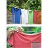 Corde à linge extensible - AIMOONSA - Corde à Linge Extensible 15M - Rétractable 15 m - Fixation murale - Charge 13,6 kg