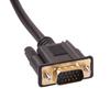1.5M VGA to 3RCA Cable Gold Plated AV Converter Cord with Magnetic Circle for TV Computer PC Tablet Extend Video Audio Adapter