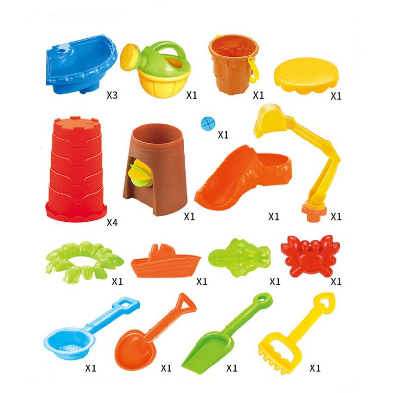 Стол Пляж Детский Песочный Набор Бассейн Для Игр В Помещении Малыш Вода Инструмент Для Рытья Подарочная Коробка