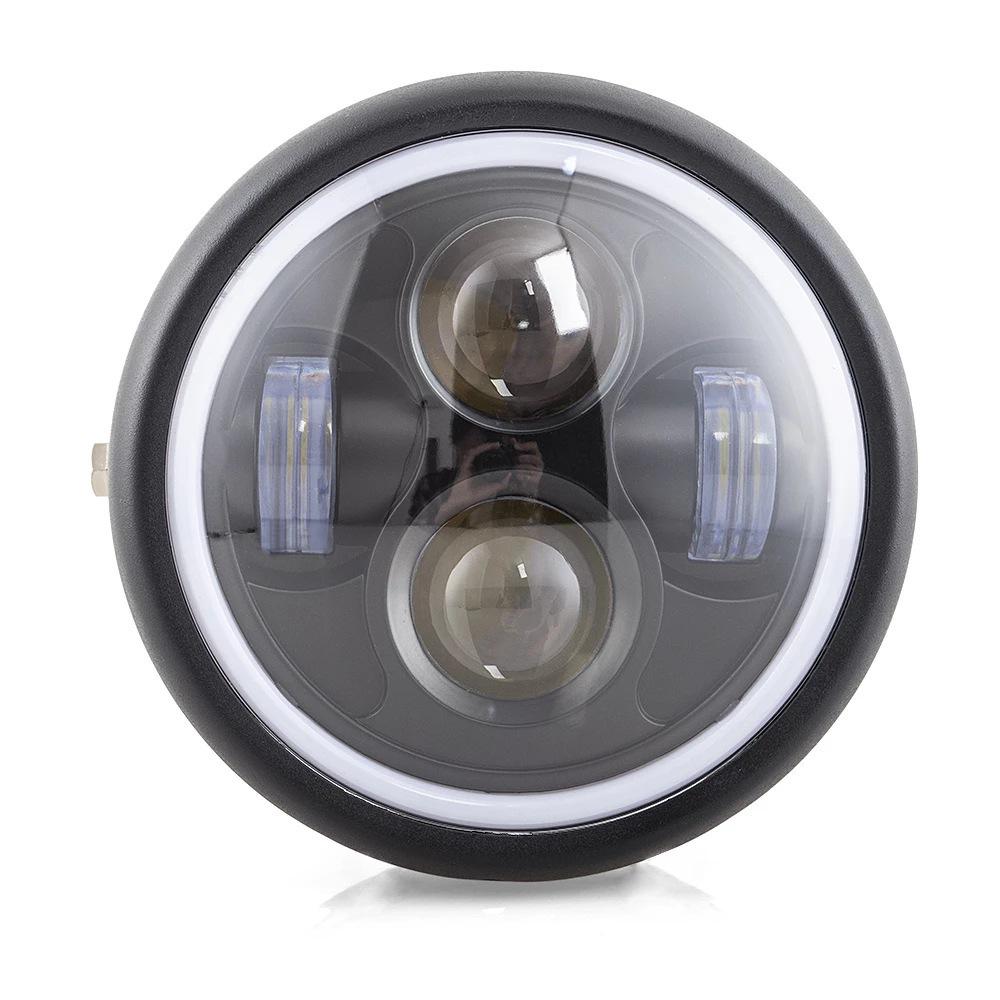 6.5-Inch Motorcycle LED Headlight, Electric Vehicle Spotlight
