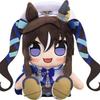 Плюшевая игрушка Uma Musume Аниме Мягкая кукла Милая лошадиная девочка Коллекционная игрушка Для детей и фанатов Декор для спальни и стола Подарок на Рождество День рождения