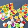 Montessori Games Baby Toy Smart Egg Shape Match Puzzle For Kids  Baby Development Toy Educational Toy For Children 1 2 3 4 Year