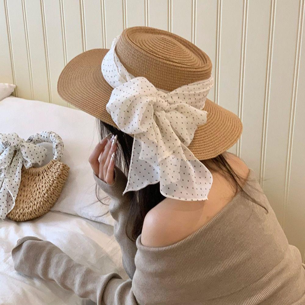 Printed Polka Dot Scarf Ribbon Long Scarves Retro Scarf Headband  Dressing Decoration