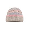 Big head circumference fashion versatile ear protection wool hat autumn and winter new retro jacquard Merad Fair Island knitted hat