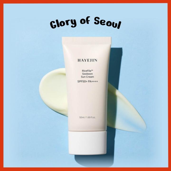 HAYEJIN Солнцезащитный крем RiceFila™ Sooboon, 50 мл | SPF50+ PA++++
