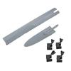 Left Convertible Roof Top Hinge Cover + Clips Kit   For BMW E93 330i For M3 F33