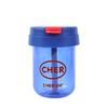 Water bottle plastic cup high value girl student portable straw cup water cup random cup gift cup small capacity outdoor use