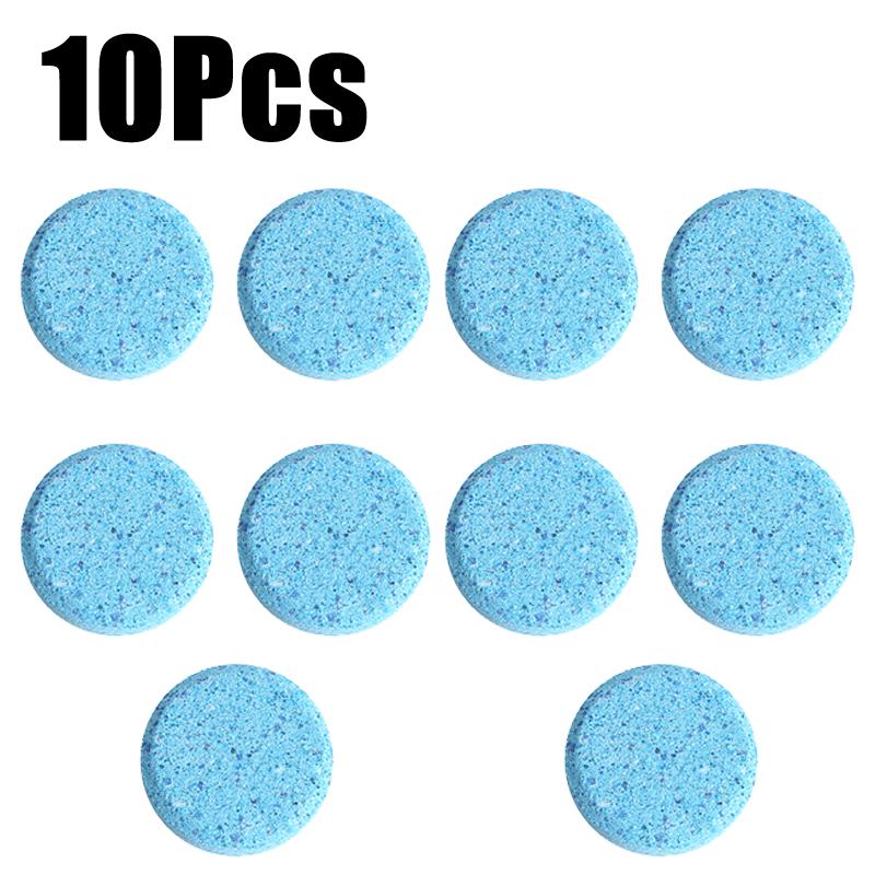 Твердые шипучие таблетки для мытья автомобиля Очиститель ветрового стекла Домашний автомобильный стеклоочиститель для стекол Пыль Твердое моющее средство