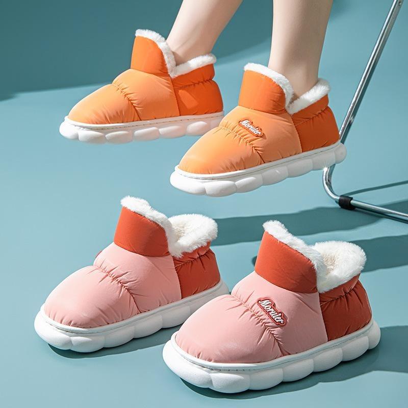 Детская домашняя обувь на толстой подошве с противоскользящим покрытием