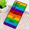 Чехол-бампер из силикона с радужным принтом ЛГБТ-гордости для Samsung Galaxy note 10 pro S26 S24 S23 S22 S21 Plus S25Ultra