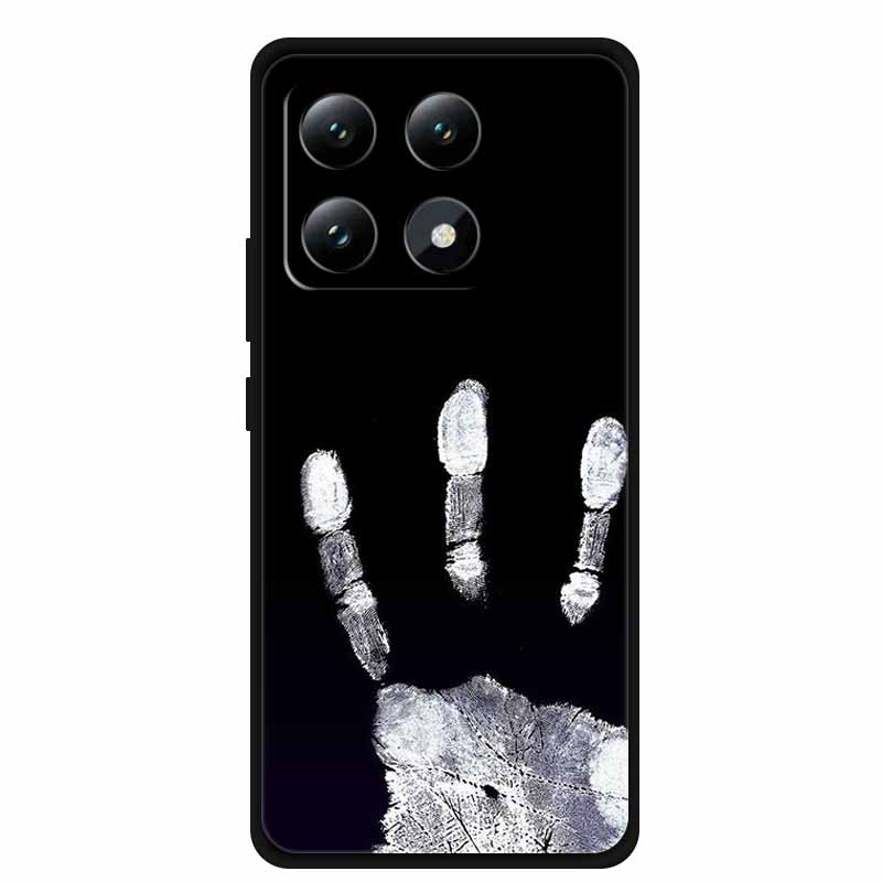 New Cool Phone Case For Xiaomi 14T 5G 6.67'' TPU Black Cover Bumper For Xiaomi 14 T 14T pro Shield Funda Capa Fashion Soft Case