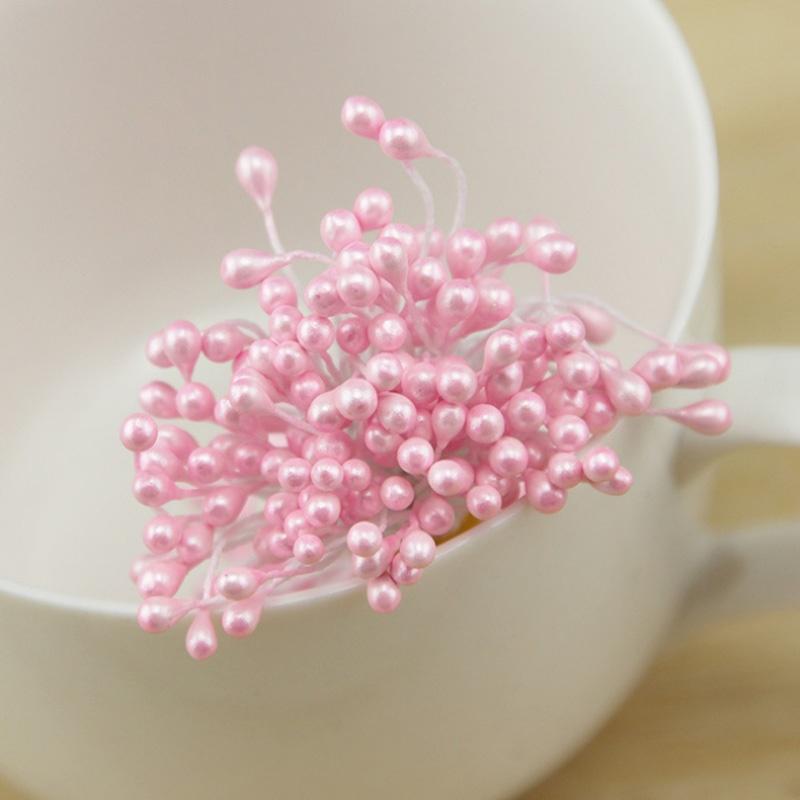 Mini Stamen Handmade Artificial Flowers Wedding Home Decoration DIY Christmas Scrapbook Accessories