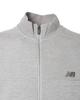 New Balance Men's Golf Sweat Blouson Jacket (012-5262002) Gray - Cardboard Knit, Moisture Wicking, Quick Dry Trainer (Size5)