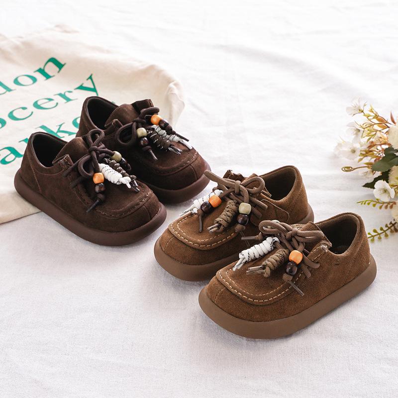Зимние ретро-туфли Birkenstock из натуральной кожи для девочек 'Зимняя принцесса' 2025