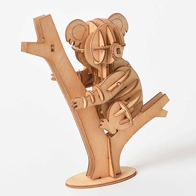 Детская 3D деревянная головоломка, имитация животного, сборка скелета, модель, игрушка для детей, DIY, ручная работа, деревянные головоломки, конструктор