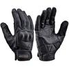 Daytona Motorcycle Gloves Genuine Leather Hard Protector Goatskin Protector Gloves Black XL Size 76368 Spring/Summer/Autumn/Winter (Goatskin)