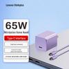 Lenovo Thinkplus GaN 65W USB-C Nano Мини Быстрое Зарядное Устройство