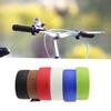 2Pcs Bike Handlebar Tapes Faux Leather Perforated Handle Straps Riding Supplies