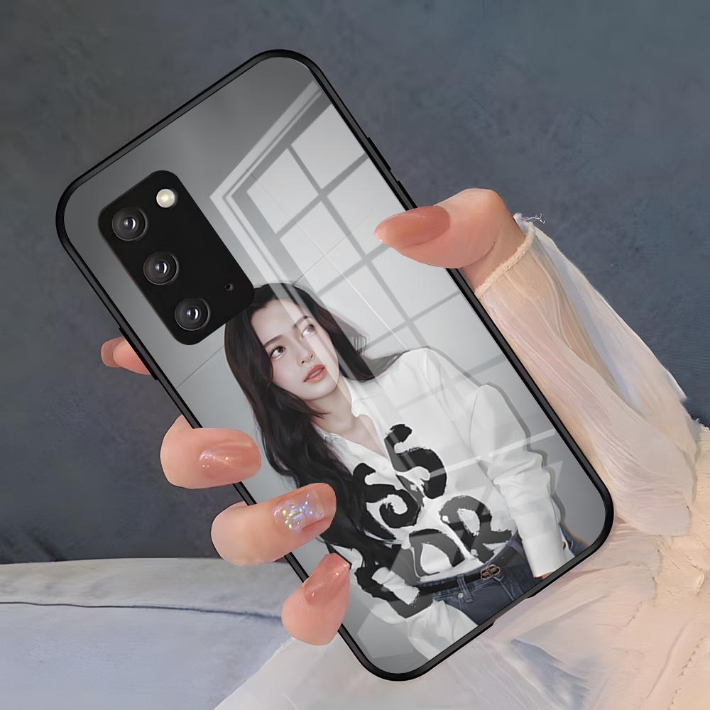 Чехол для телефона LingLing Kwong для Samsung A25 A13 A33 5G A54 A36 A35 A56 A52 A14 Ударопрочная стеклянная крышка