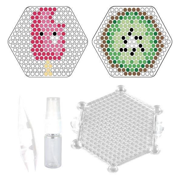 Perles d'eau - Kiwi - Plaque 10,5cm - Spray inclus - Vert - Mixte