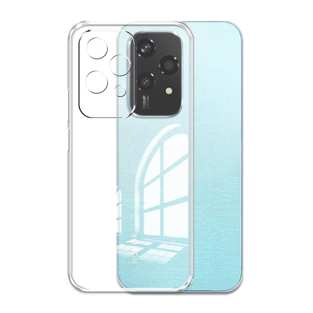 Чехол для Honor 200 Lite Задняя крышка Прозрачный силиконовый Мягкие чехлы для телефона на Honor 200Lite Прозрачный Защитный чехол на Honor200 Lite Funda