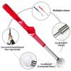 Telescopic Golf Swing Practice Stick with Non-slip Rubber Handle Ergonomic Grip Golf Swing Trainer Golf Training Aid