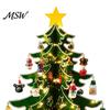 Holiday Countdown Ritual Gift Wooden Christmas Tree Advent Calendar 2026, 24-Day Tabletop Xmas Family Activity Set Ornaments for Party Supplies, Home